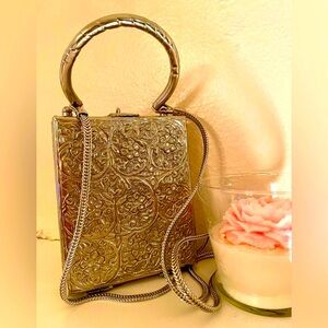 Elegant Silver Handbag